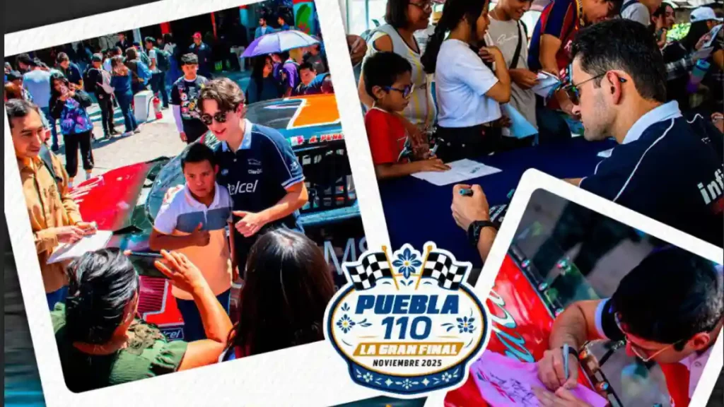 Gobierno de la Ciudad trae la emoción de NASCAR con firma de autógrafos