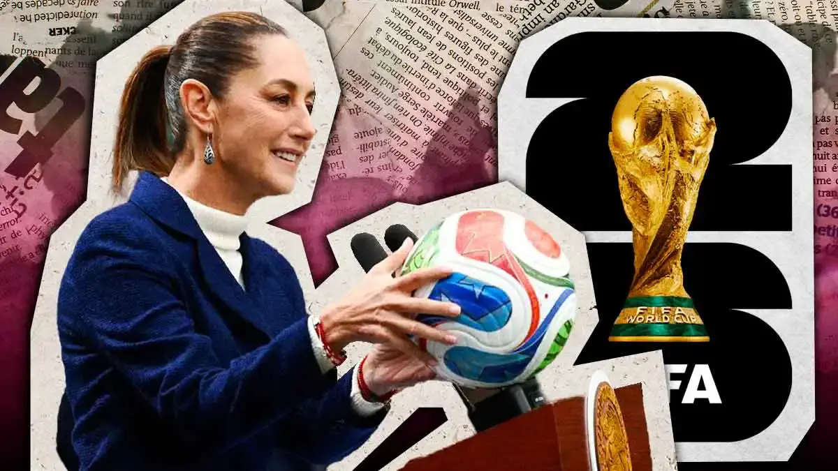 Claudia Sheinbaum presenta Copa Mundial FIFA 2026 en México; garantiza seguridad