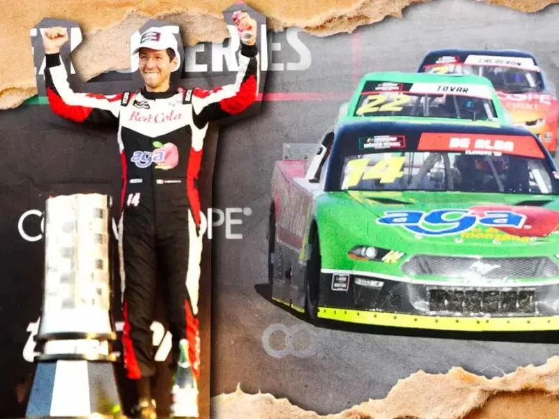 Alex de Alba se consagra campeón de NASCAR México Series 2025 en Puebla