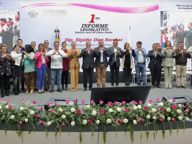 Rinde diputado Elpidio Díaz su Primer Informe Legislativo