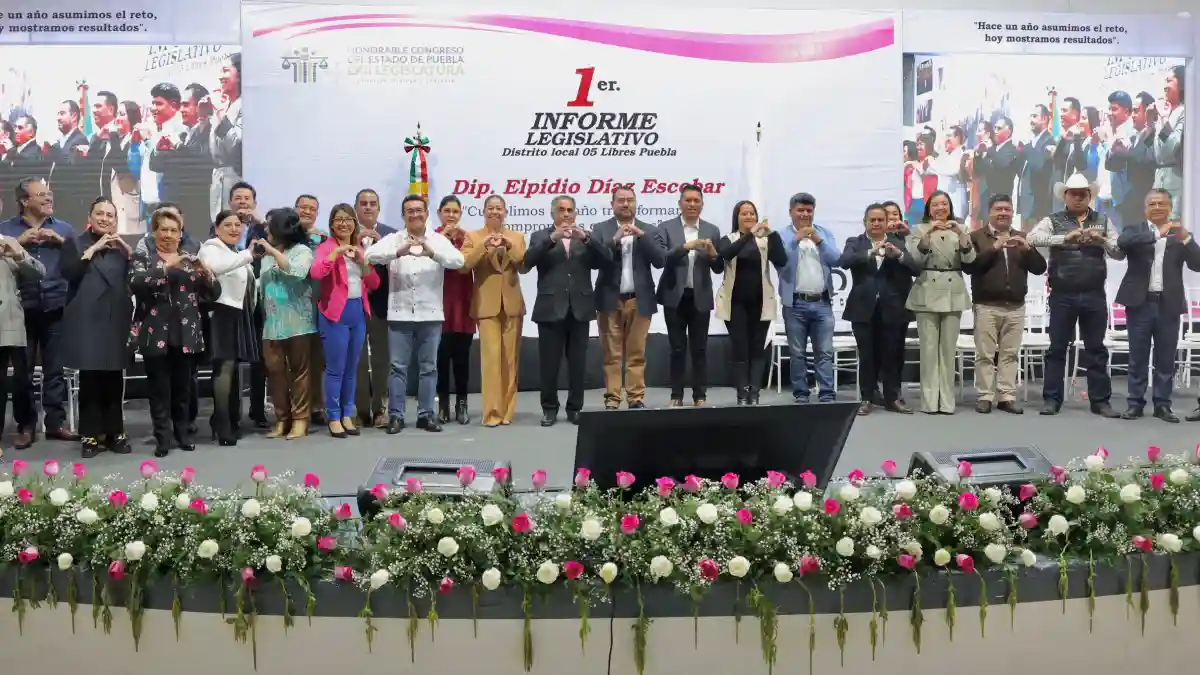 Rinde diputado Elpidio Díaz su Primer Informe Legislativo