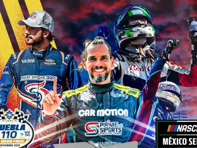 Organiza Gobierno de la Ciudad firma de autógrafos con estrellas de NASCAR México Series