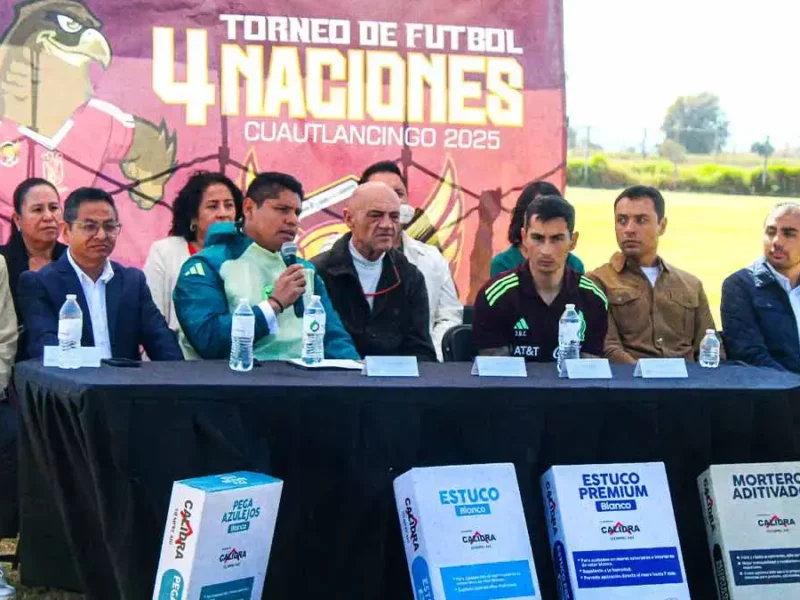 Fútbol internacional llega a Cuautlancingo con el Torneo Sub-16 Cuatro Naciones