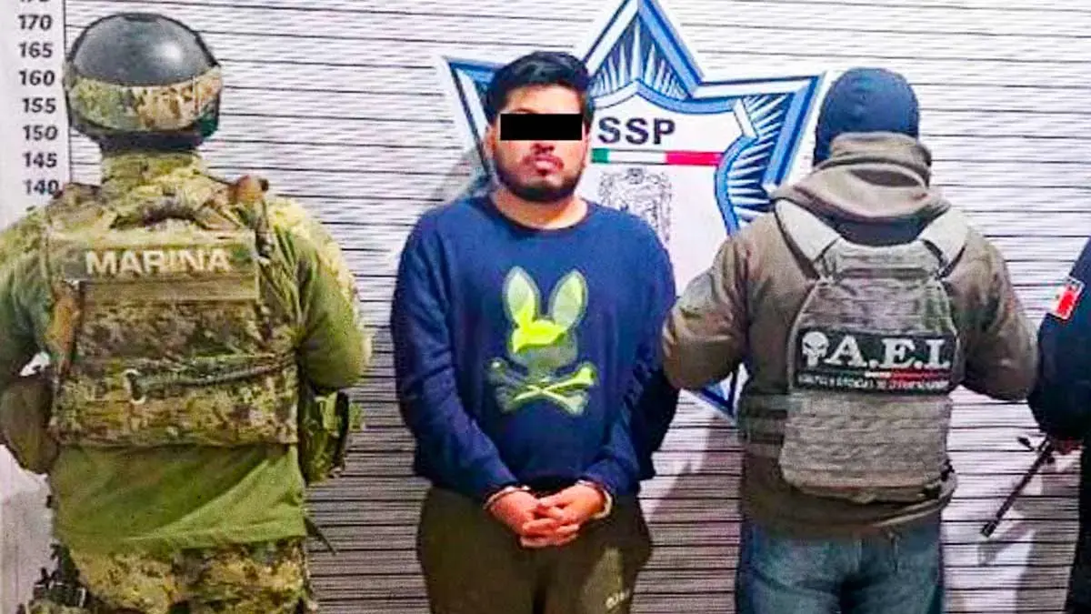 Detienen a “El Shower”, violento líder del Triángulo Rojo; podría estar ligado al ataque en Huixcolotla