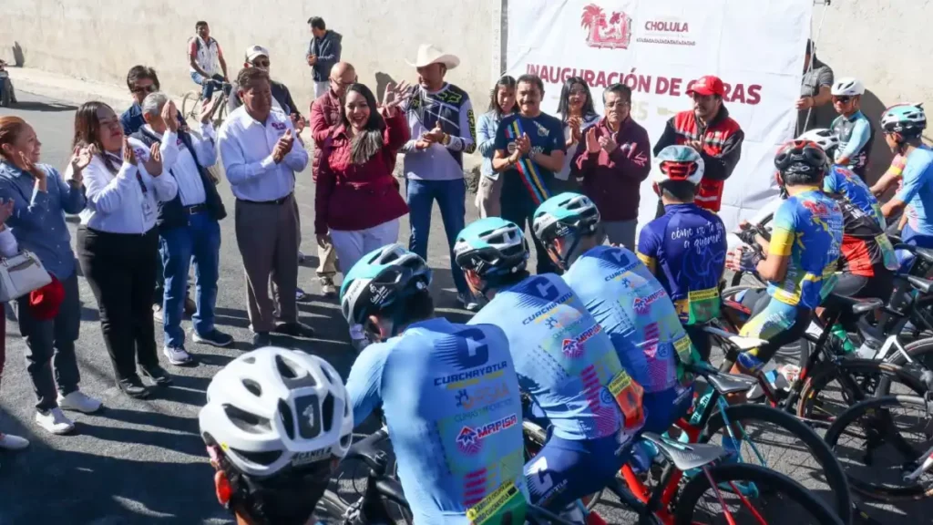 Tonantzin Fernández cumple su palabra con la rehabilitación de vialidad usada por jóvenes deportistas