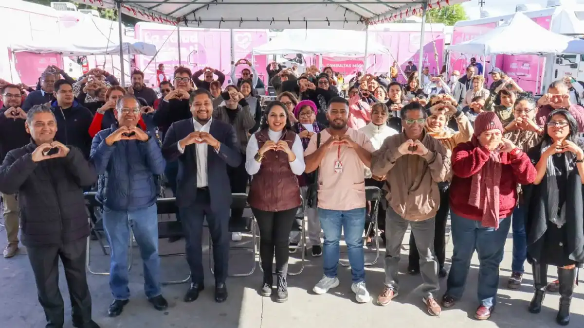 La Caravana de la Mujer ofrece servicios gratuitos de salud a las y los cholultecas
