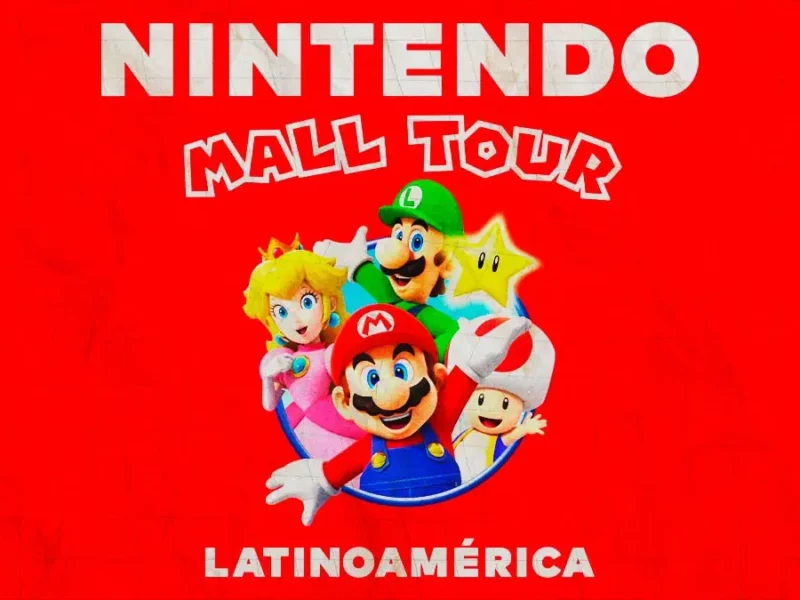 Nintendo Mall Tour llegará a Puebla en diciembre 2025 