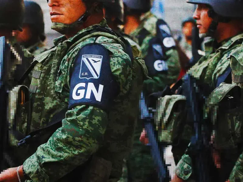 Guardia Nacional víctima de robo en Puebla; adolescentes se llevan arma en Xonacatepec