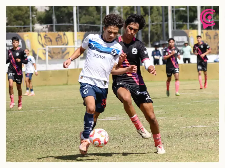 Puebla FC y Monterrey empatan sin goles en el arranque de la liguilla Sub-15