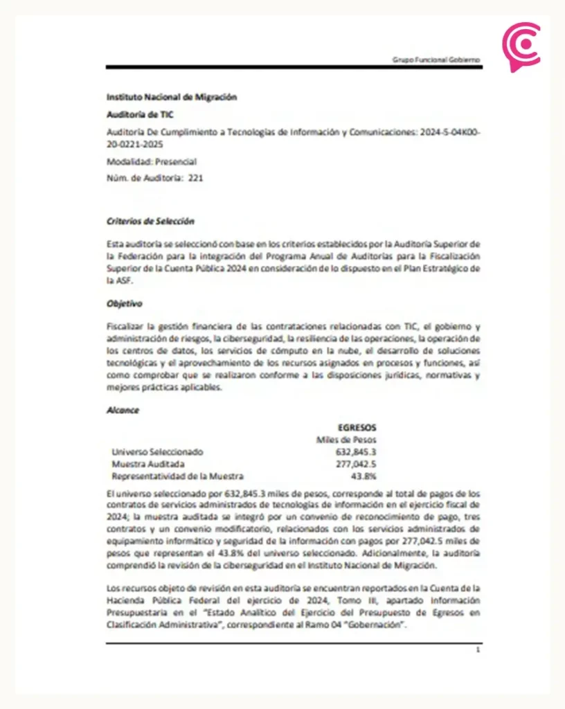 ASF detecta desfalco de 10.3 mdp en el INM que heredó Sergio Salomón Céspedes