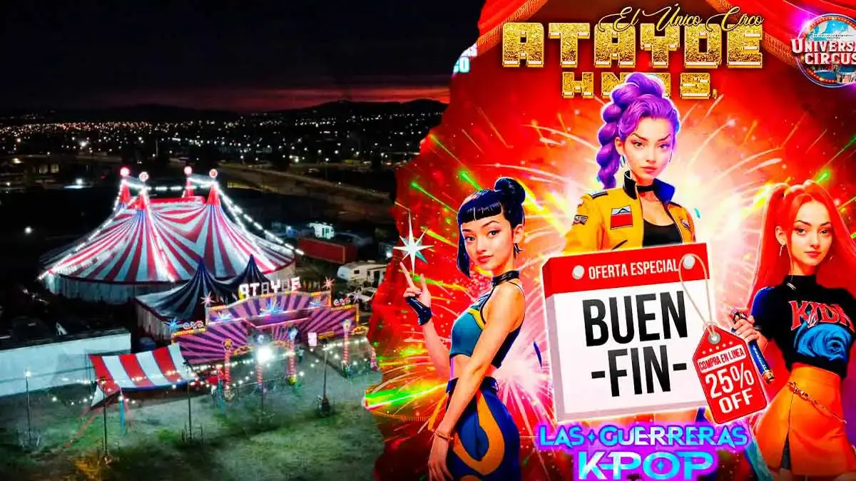 Circo Atayde Hermanos regresa a Puebla con “Las Guerras de K-Pop”