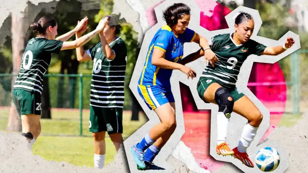 Aztecas Udlap vence 2-1 a Tigres UANL en la liga femenil de Conadeip