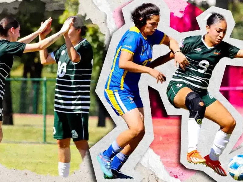 Aztecas Udlap vence 2-1 a Tigres UANL en la liga femenil de Conadeip