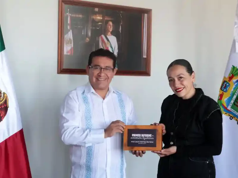 Destaca Ana Laura Gómez propuestas para fortalecimiento de las Mipymes en su Primer Informe Legislativo