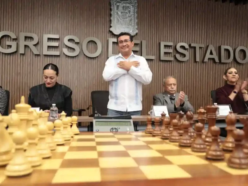 Fomenta Congreso del Estado la práctica del ajedrez en la niñez y las juventudes poblanas
