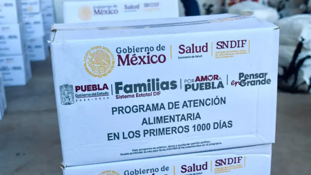 DIF Municipal y SEDIF entregan apoyos alimentarios en Zacatlán; más de mil 200 beneficiarios