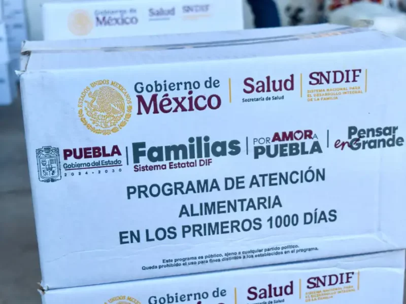 DIF Municipal y SEDIF entregan apoyos alimentarios en Zacatlán; más de mil 200 beneficiarios