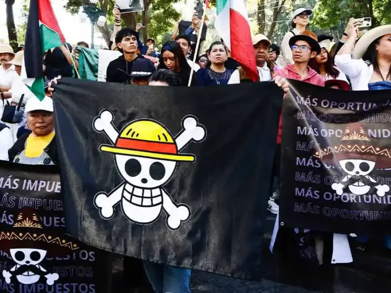 Panistas allegados a Filomeno Sarmiento revientan marcha de la Generación Z en Puebla
