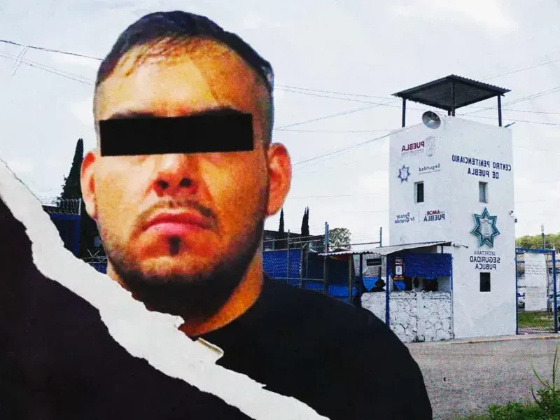 “El Pavón”, presume control del penal de Puebla, evade traslado con medida de Derechos Humanos
