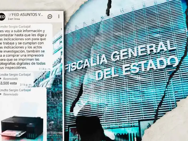 Fiscalía Especializada en Desaparecidos de Puebla exige cooperación a agentes para pagar impresora e internet