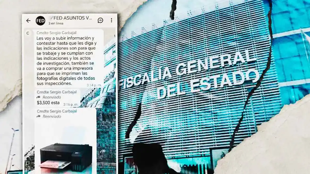 Fiscalía Especializada en Desaparecidos de Puebla exige cooperación a agentes para pagar impresora e internet
