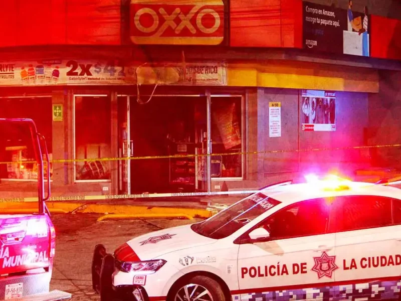 Así funcionan las Torres de vigilancia Atalaya instaladas en sucursales Oxxo de Puebla