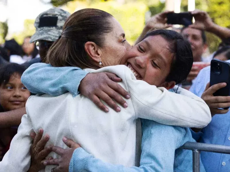 Claudia Sheinbaum presume 72% de aprobación ciudadana como presidenta de México