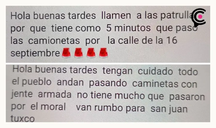 Circulan falsas amenazas de La Barredora contra comerciantes de San Juan Tuxco, San Martín Texmelucan