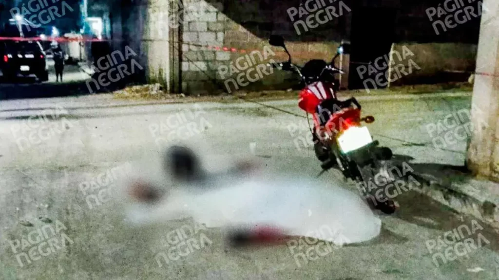 Ejecutan a motociclista en Texmelucan, Puebla; el cuerpo presentaba cinco impactos de bala