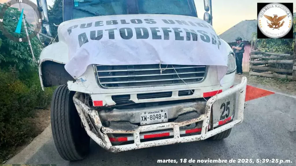 Operativa Barredora vs Pueblos Unidos deja seis muertos tras enfrentamiento armado entre Puebla y Veracruz: SSP
