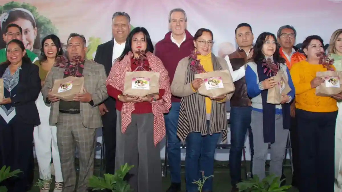 Presenta Pepe Chedraui el programa de huertos escolares “Manos a la Tierra”