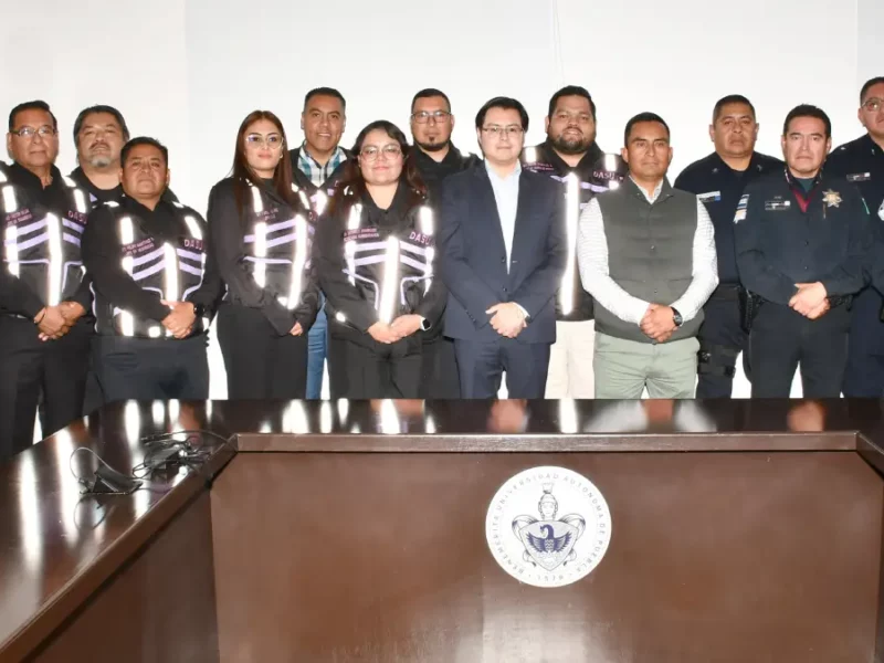 Fortalece BUAP la seguridad de la comunidad universitaria