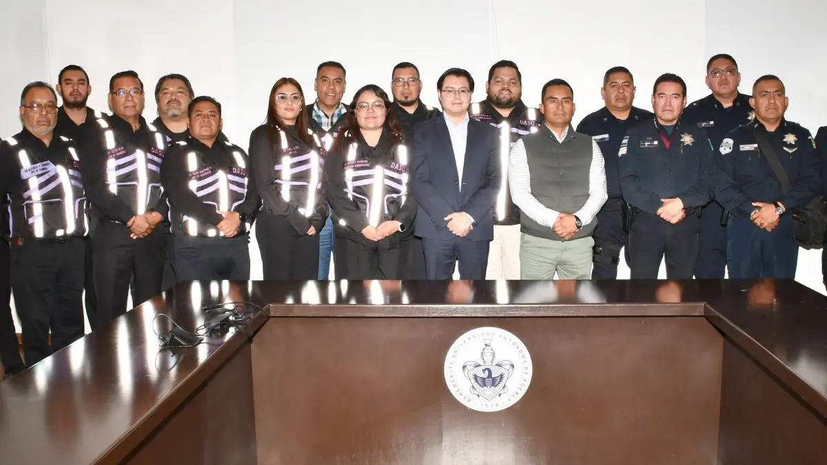 Fortalece BUAP la seguridad de la comunidad universitaria