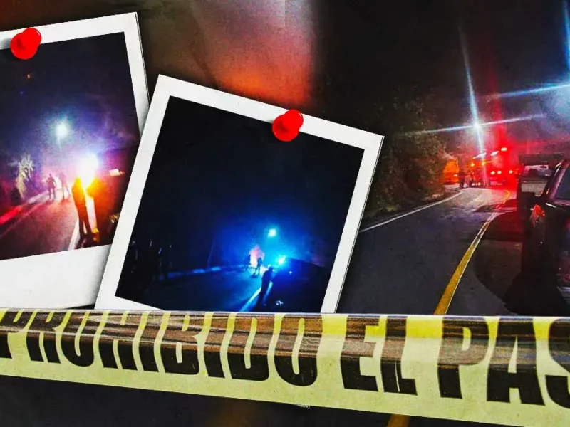 Abandonan cuerpos de dos hombres y una mujer en carretera de Zacatlán; identidad desconocida