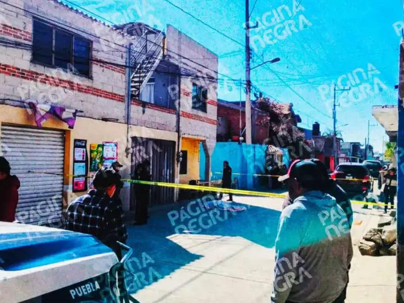Ejecutan a mujer con múltiples disparos en San Martín Texmelucan, Puebla