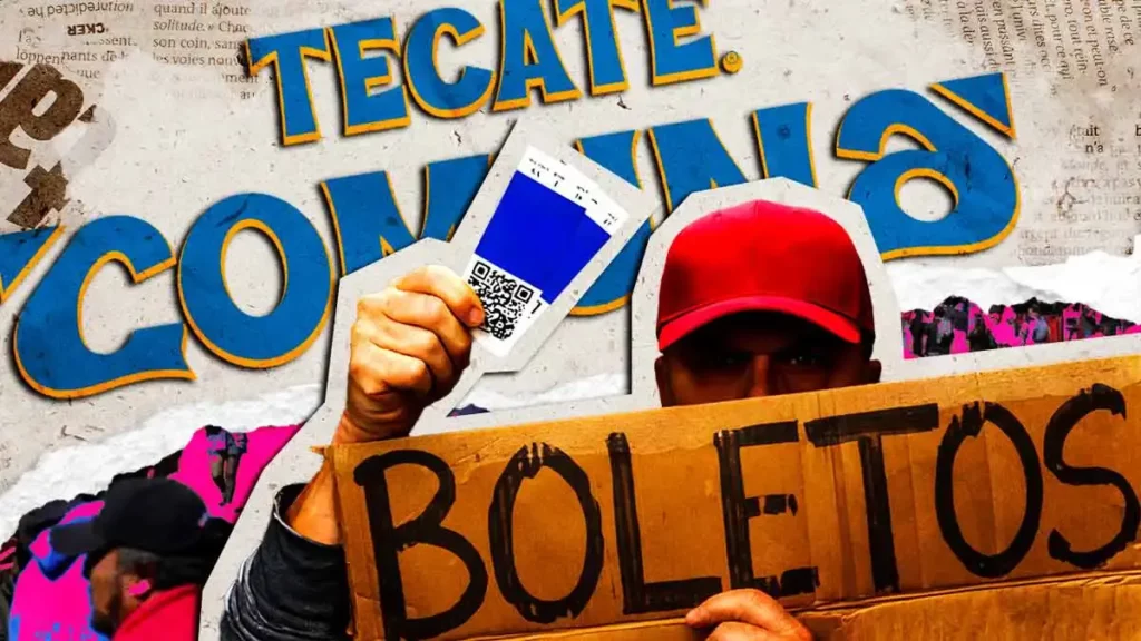 Revendedores hacen negocio con boletos de Tecate Comuna 2025; boletos generales alcanzan tres mil pesos