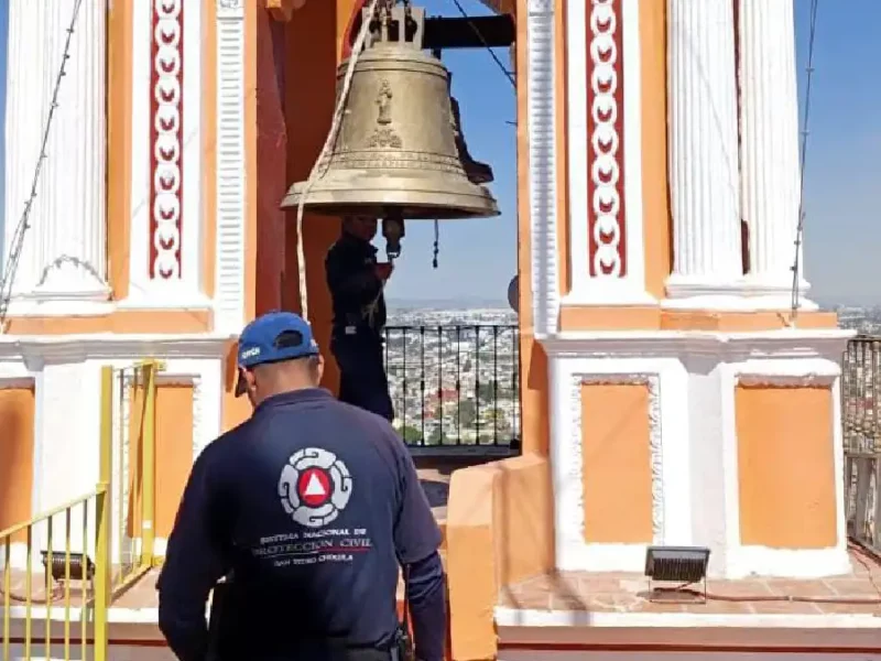 San Pedro Cholula fortalece acciones preventivas previo al Concierto de Campanas del Vaniloquio 2025