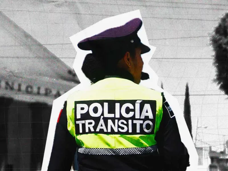 Agentes Viales en Puebla son agredidos por automovilistas; una estuvo a punto de ser atropellada