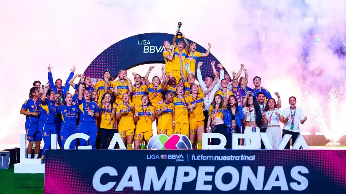 Tigres derrota al América en la final del Apertura 2025 Femenil; levanta su séptimo campeonato