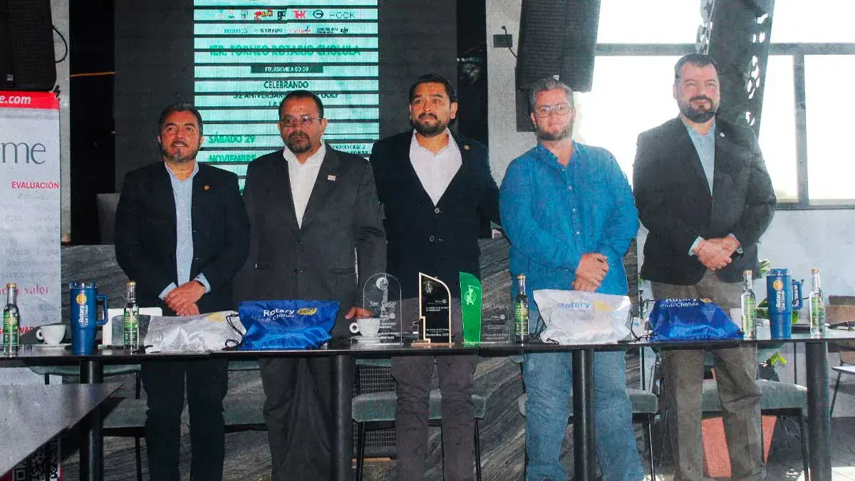 Torneo de Golf Rotario Cholula con causa social para Cáritas Puebla