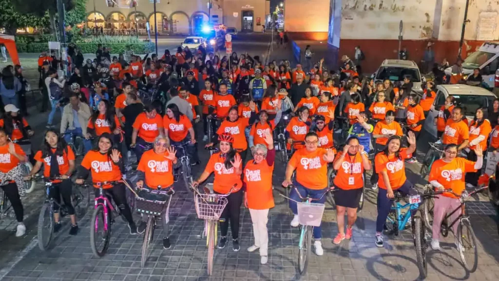 Tonantzin Fernández impulsa la Rodada por la Libertad: ¡En Cholula, la violencia se frena!