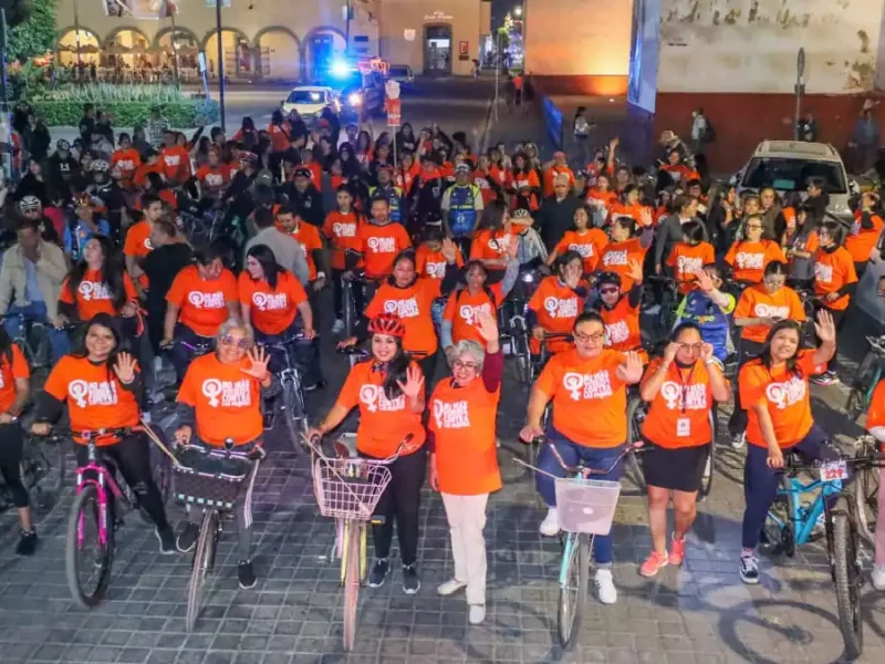 Tonantzin Fernández impulsa la Rodada por la Libertad: ¡En Cholula, la violencia se frena!