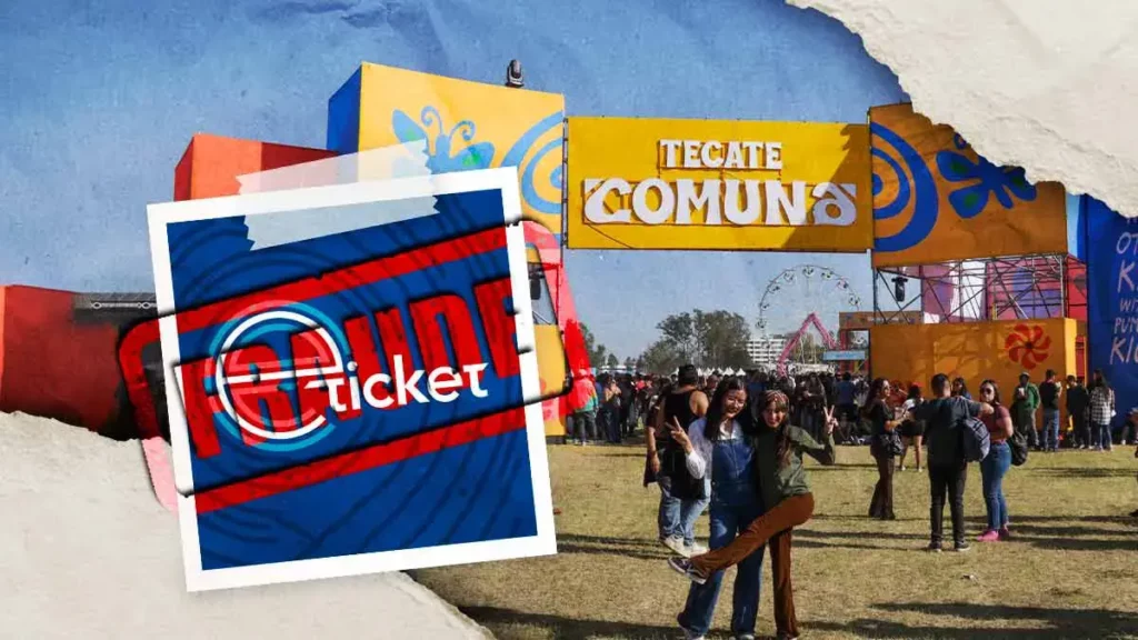 Asistentes al Tecate Comuna 2025 acusan a e-ticket por supuesto fraude con boletos clonados