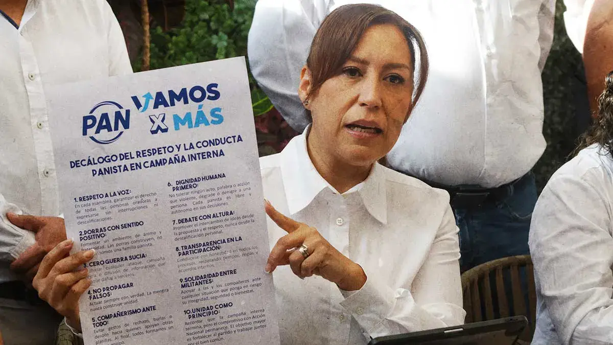 Guadalupe Leal exige al PAN nacional evitar “mano negra” en elección de dirigencia municipal Puebla 