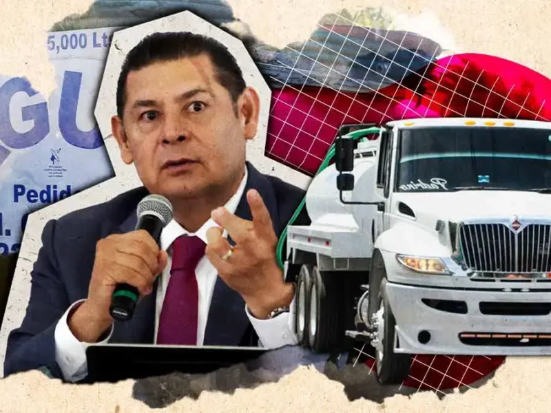 Alejandro Armenta garantiza abastecimiento en 2026 con 100 pipas; denuncia incompetencia de Agua de Puebla