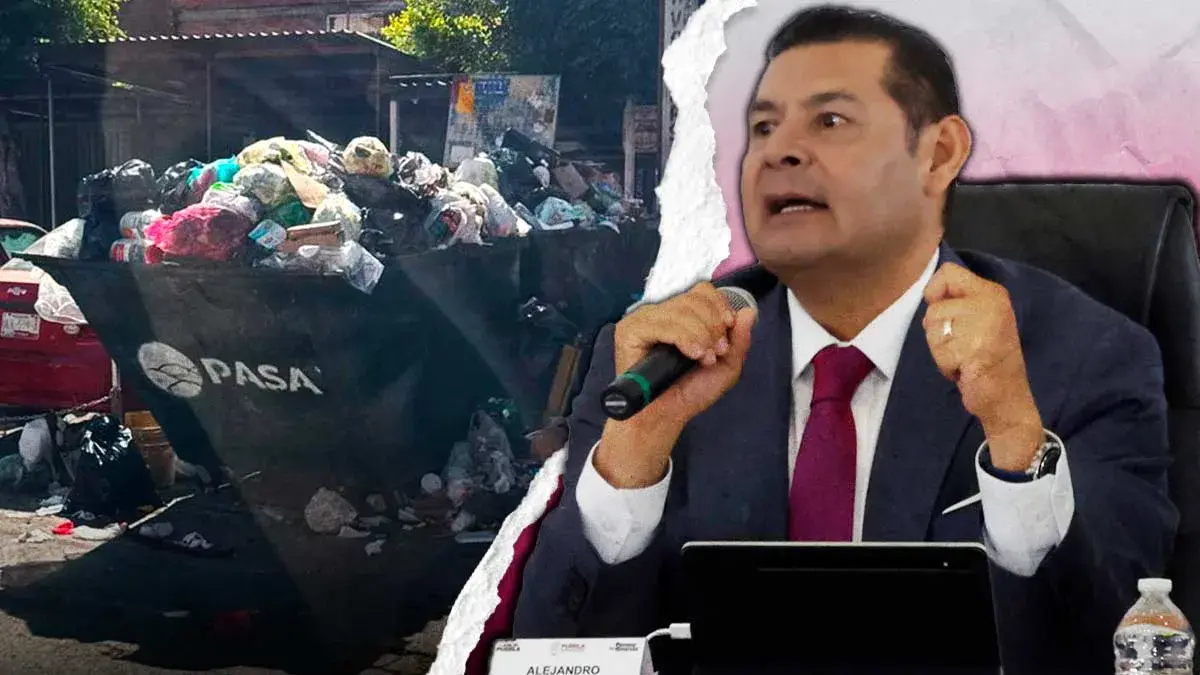 Alejandro Armenta exige a concesionaria cumplir con servicio de limpia en Puebla capital