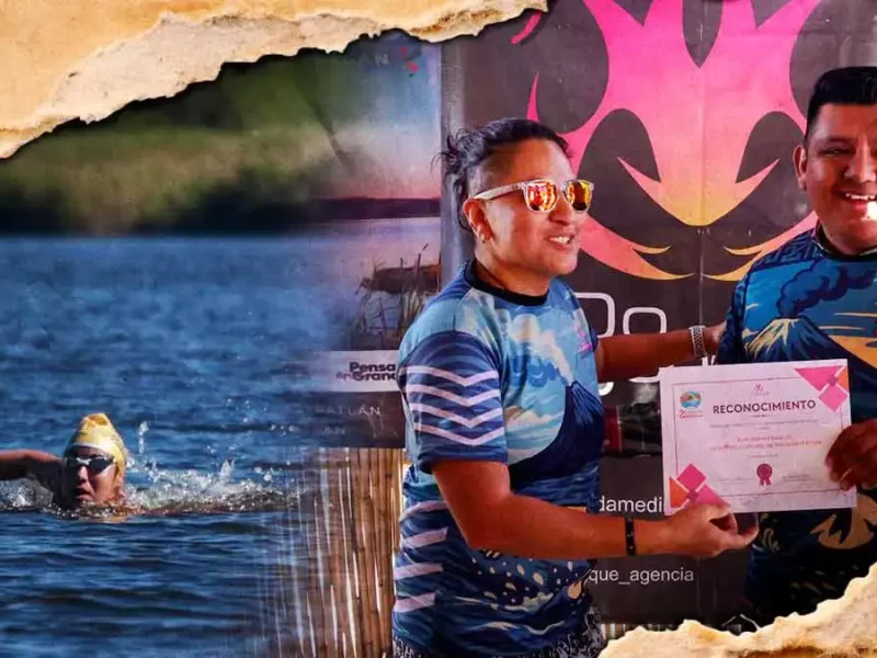 Más de 200 nadadores desafían el Segundo Maratón de Aguas Abiertas en Epatlán 2025