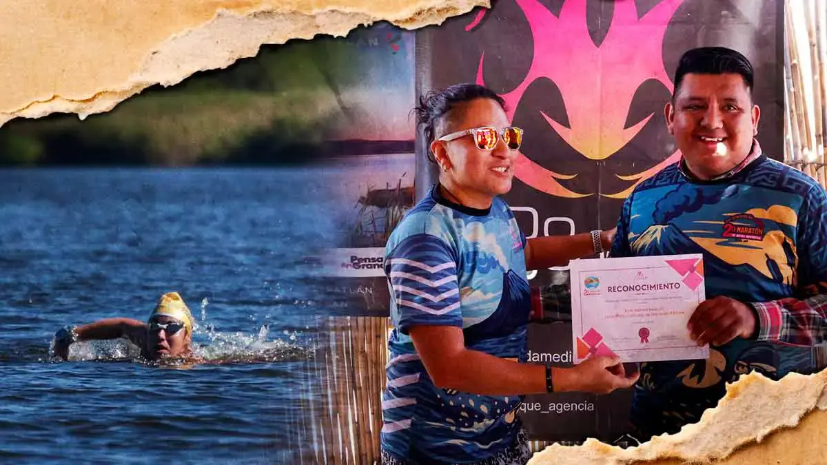 Más de 200 nadadores desafían el Segundo Maratón de Aguas Abiertas en Epatlán 2025