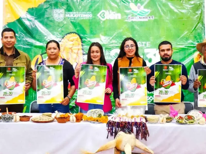 Huejotzingo presenta la sexta feria del Maíz en San Miguel Tianguizolco