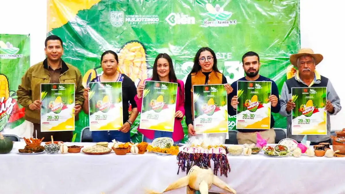 Huejotzingo presenta la sexta feria del Maíz en San Miguel Tianguizolco